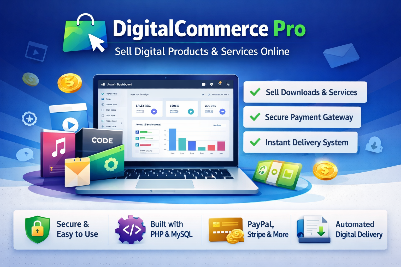 CG-Market Pro - Premium PHP E-Commerce grocery selling Theme
